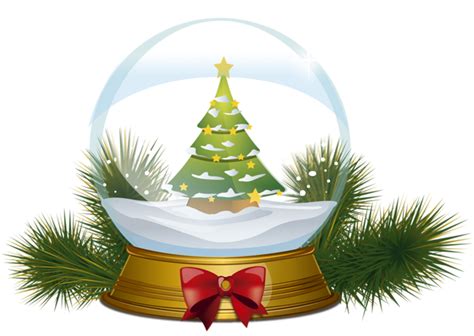 You can download, edit these vectors for personal use for your presentations, webblogs, or other project designs. Christmas Tree Snowglobe PNG Clipart Image | Gallery ...