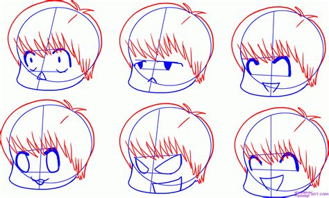 How To Draw Chibi Expressions Step By Step Chibis Draw