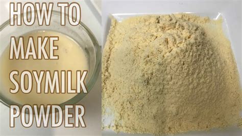 How To Make Soya Beans Milk Powder ♦️soymilk Powder ♦️part 1 Youtube