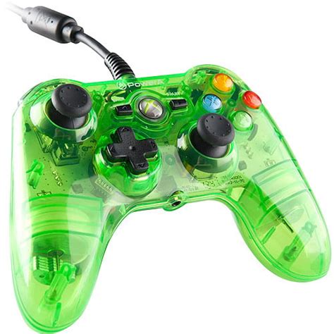 Power A Mini Pro Ex Wired Controller For Microsoft Xbox 360 Clear