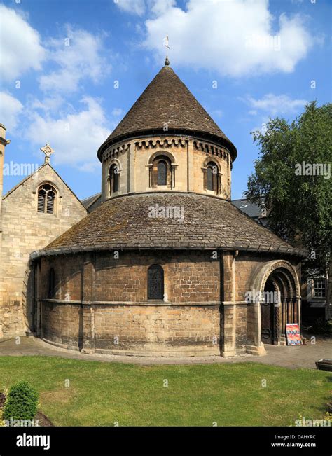 Cambridge The Round Church 12th Century Commemorating The Holy