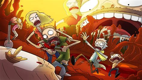 Rick & morty in space ship. 10 New Rick And Morty 4K Wallpaper FULL HD 1080p For PC ...