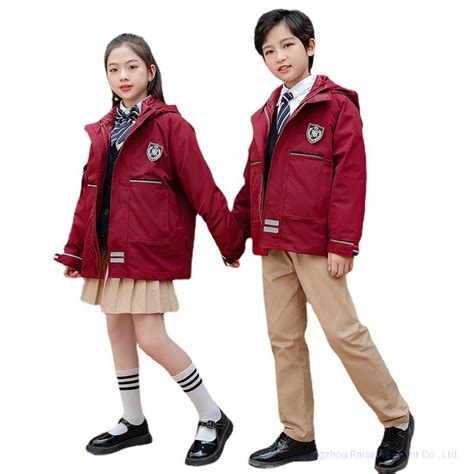China Manufacturer Custom Winter Primary High School Uniform China
