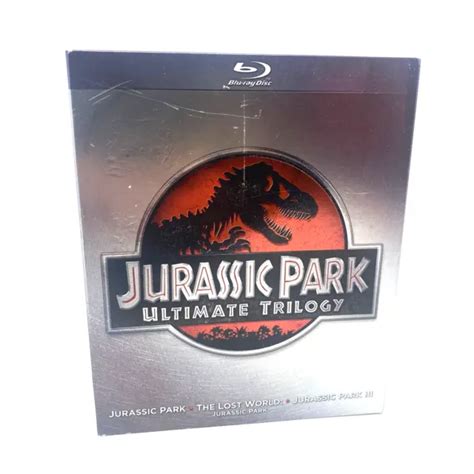 Jurassic Park Ultimate Trilogy Blu Ray 1 2 3 Collectors Edition