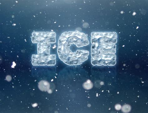How To Create An Easy Ice Text Effect In Adobe Photoshop Photoshop