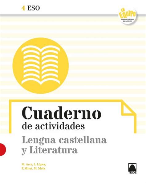 Cuaderno De Actividades Lengua Castellana Y Literatura 4º Eso En