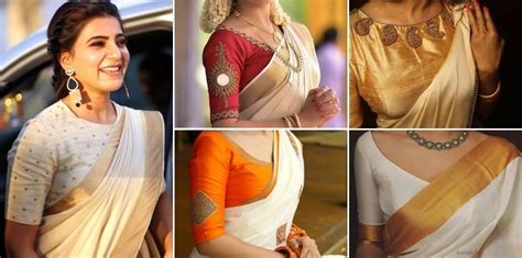 Top 10 Most Famous Kerala Saree Blouse Designs Storyvogue Chegospl