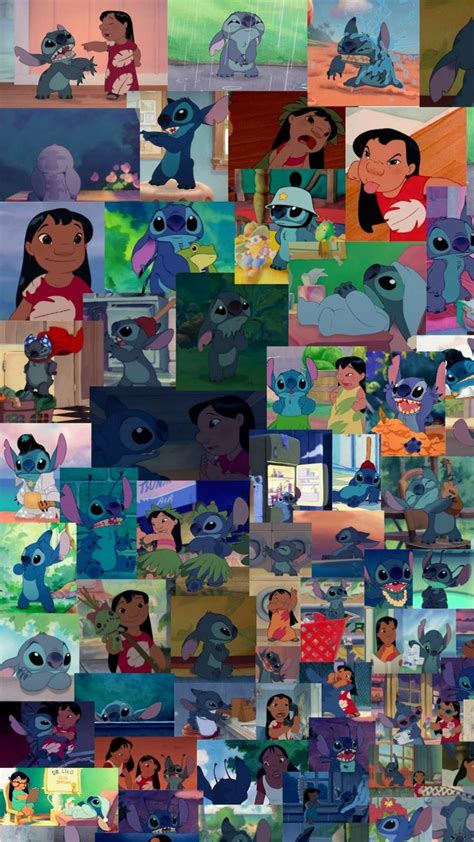 Pin By Missy Younk On Stitch Disney Collage Disney Phone Wallpaper