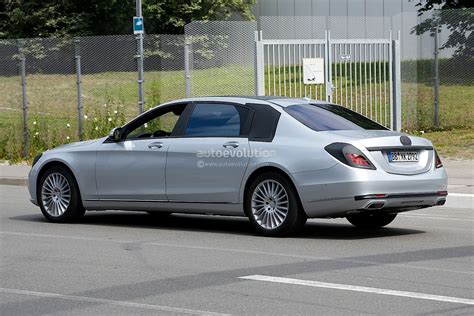 Mercedes S Class Pullman Spied With Minimal Camo Emercedesbenz