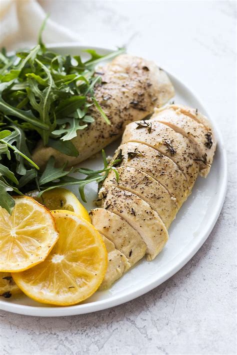 Easy Baked Lemon Chicken High Proteinlow Carb Fit Foodie Finds