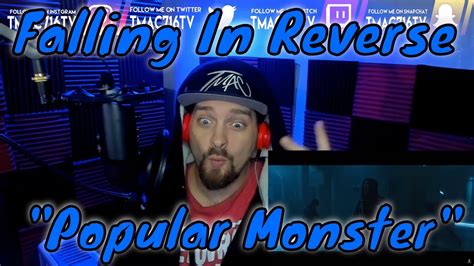 This content requires a game (sold separately). REACTION! Falling In Reverse - "Popular Monster" - YouTube
