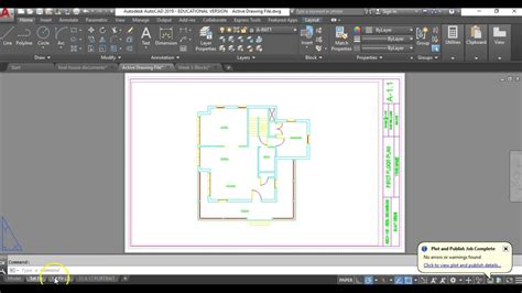Layout Tabs In Autocad Setting Up A New Sheet To Print Youtube