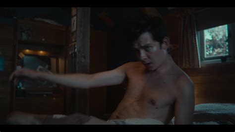 AusCAPS Asa Butterfield Shirtless In Sex Education Episode