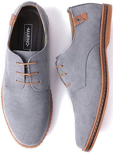 Marino Suede Oxford Dress Shoes For Men Business Casual Shoes Light