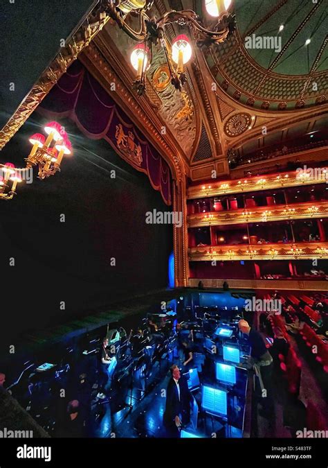 Orchestra Pit Stage And Boxes Of The Royal Opera House In Covent