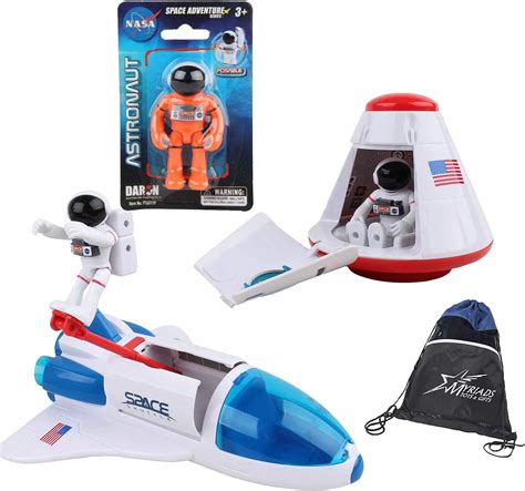 Daron Nasa Space Adventure Toy Set Space Shuttle Space