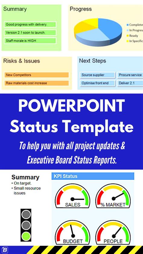 Status Template Be Clear And Successful With Status Reports