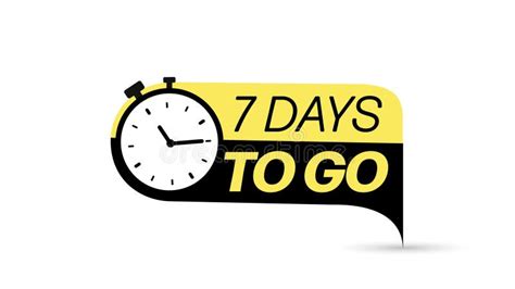 3 Days To Go Countdown Timer Clock Icon Time Icon Stock Video