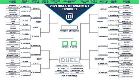 Updated March Madness Bracket For Sweet 16 Printable Ncaa Tournament