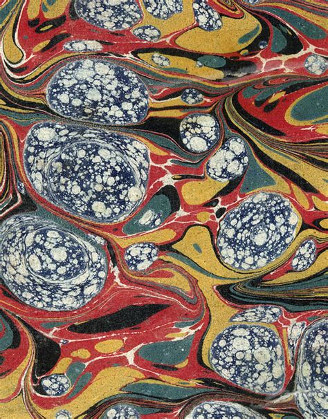 Bibliodyssey Marbled Paper Designs The Pattern Is Created By Starting