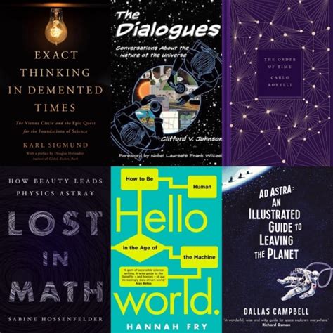 Physics Worlds Shortlist For Book Of The Year 2018 Physics World