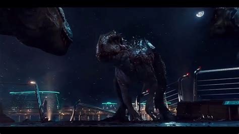 All Indominus Rex Scenes In Jurassic World Youtube