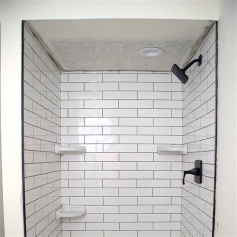 How To Tile A Basement Shower The Home Depot