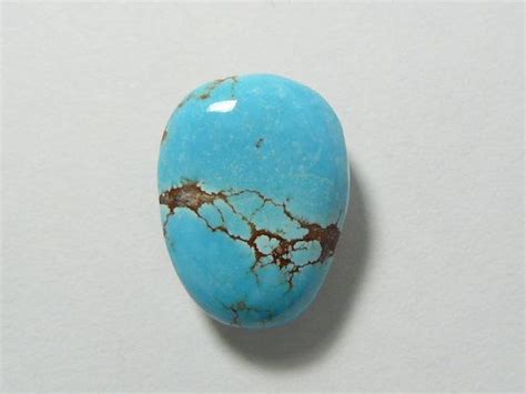 Blue Turquoise With Brown Matrix Designer Cabochon Teardrop Etsy