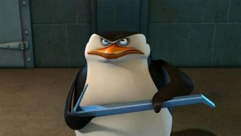 Somebodys A Little Angry Penguins Of Madagascar Penguins Of