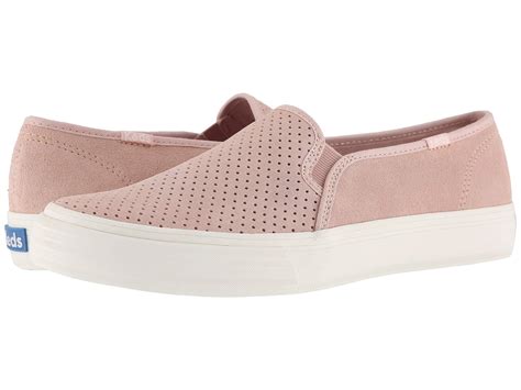 Keds Double Decker Suede Light Pink Womens Slip On Shoes In Pink Lyst