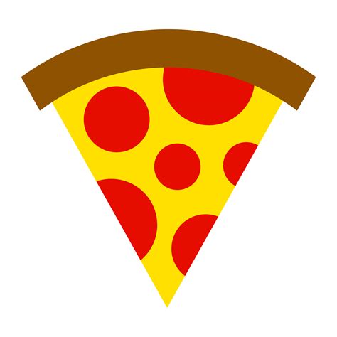 Pizza Slice Vector Icon 553486 Vector Art At Vecteezy