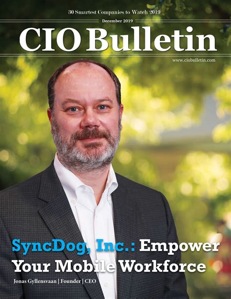 Cio Bulletin Latest 2019 Quarterly Magazine Smart Company Magazine