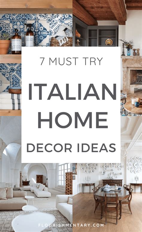 7 Chic Italian Interior Design Ideas To Borrow At Home