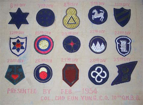 Great Korean War Era Presentation Tapestry With 24 Silk And Bullion