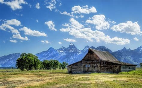Wooden, Cottage, Desktop Wallpapers, Cool, Landscape ...