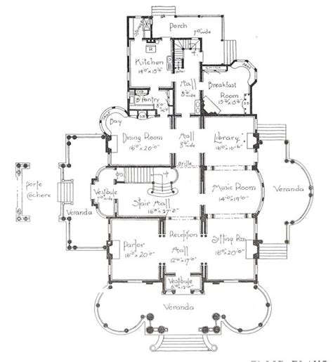 Georgian Mansion Floor Plan House Decor Concept Ideas