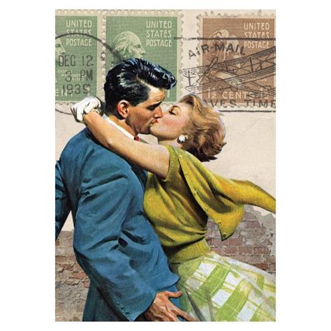 Vintage Kiss Art Print 58 Ils Liked On Polyvore Featuring Home Home