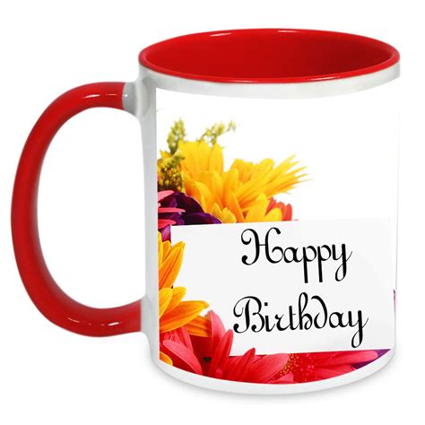 Every one of us loves to celebrate that one special day called birthday. AlwaysGift Happy Birthday Mug For Brother/Birthday Gift ...