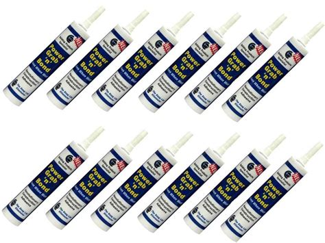 C Tec Ct1 Grabnbond12 12 X Power Grab N Bond 290ml Cartridge