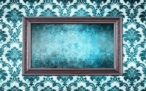 Hd Wallpaper Frame Wall Patterns Textures Picture Frame Retro Styled Wallpaper Flare