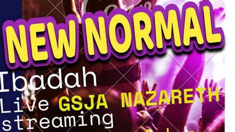 Khotbah New Normal By Pdt Jery Adoe S Th I Ibadah Live Streaming Gsja