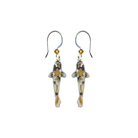 Koi Tricolor earrings — Bamboo Jewelry | Bamboo jewelry, Jewelry, Cloisonne jewelry