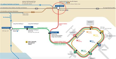 Airtrain Map Jfk • Point Me To The Plane