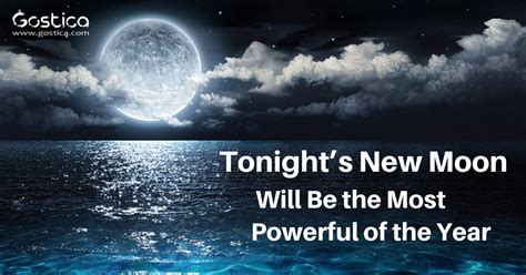 Tonight's New Moon Will Be the Most Powerful of the Year