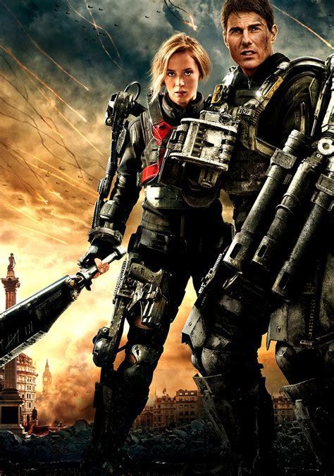 Edge of tomorrow ends with rita (emily blunt) and cage (tom cruise) diving head first toward their own the above said, edge of tomorrow isn't an i am legend situation. Edge of Tomorrow | Movie fanart | fanart.tv