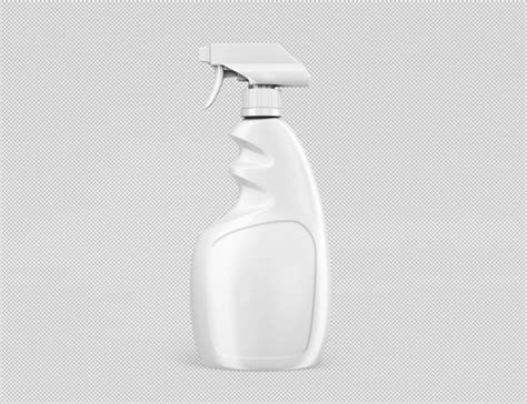 Download Free Plastic Trigger Spray Bottle Mockup (PSD)