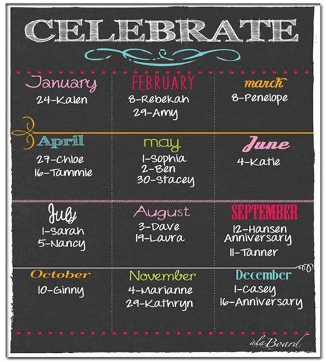 43 birthday calendar templates psd pdf excel free premium