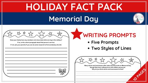 Memorial Day Fact Pack The Wolfe Pack