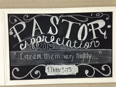 Pastor Appreciation Quotes For Church Signs