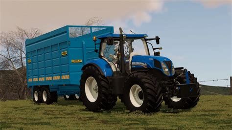 20ft Dooley Grainsilage Trailer V10 Trailer Farming Simulator 2022